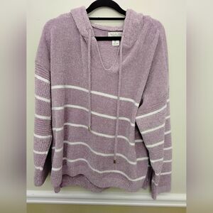 Rachel Zoe Chenille Lavender Sweater Large